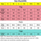 size measurement chart for aang the last airbender cosplay costume cm uni