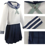 amanai riko cosplay costume closeup details, collar, cuff and skirt zipper