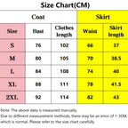 angie yonaga cosplay costume size chart in centimeters