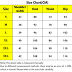 size chart for boa hancock cosplay costume, measurements in cm, size s to 3xl