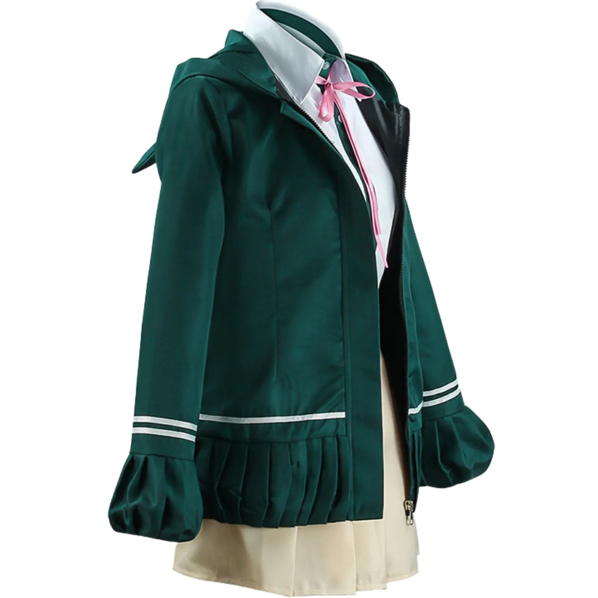 chiaki nanami cosplay uniform side detail shot