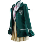 chiaki nanami cosplay green hooded jacket detail