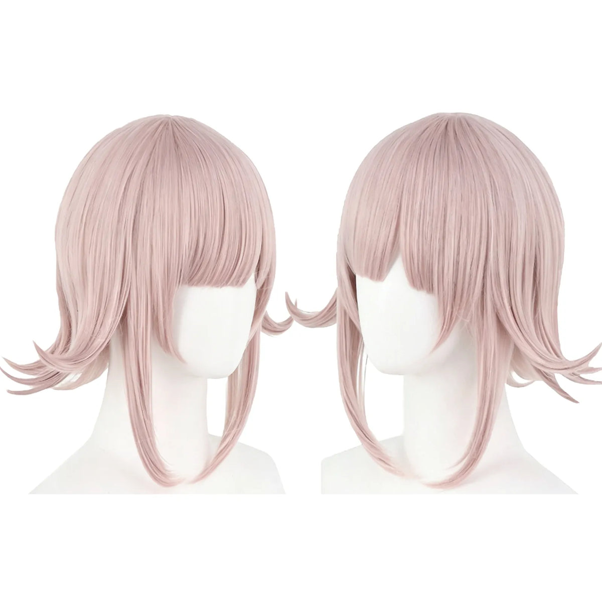 chiaki nanami cosplay light pink short wig