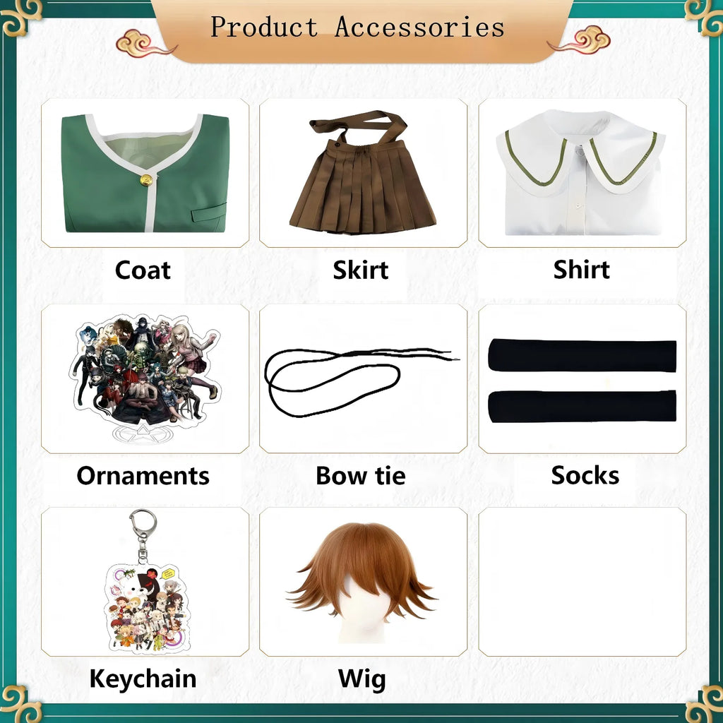chihiro fujisaki cosplay full accessories set display