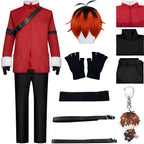stark frieren beyond journey's end full cosplay suit wig jacket inner shirt pants gloves keychain