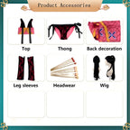 daki cosplay costume product accessories chart display