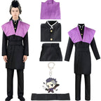 genya shinazugawa cosplay full set with costume parts and keychain