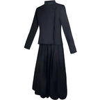 angled shot of geto suguru cosplay clothing