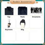 geto suguru cos costume accessory sheet