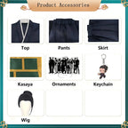 product parts checklist for geto suguru costume