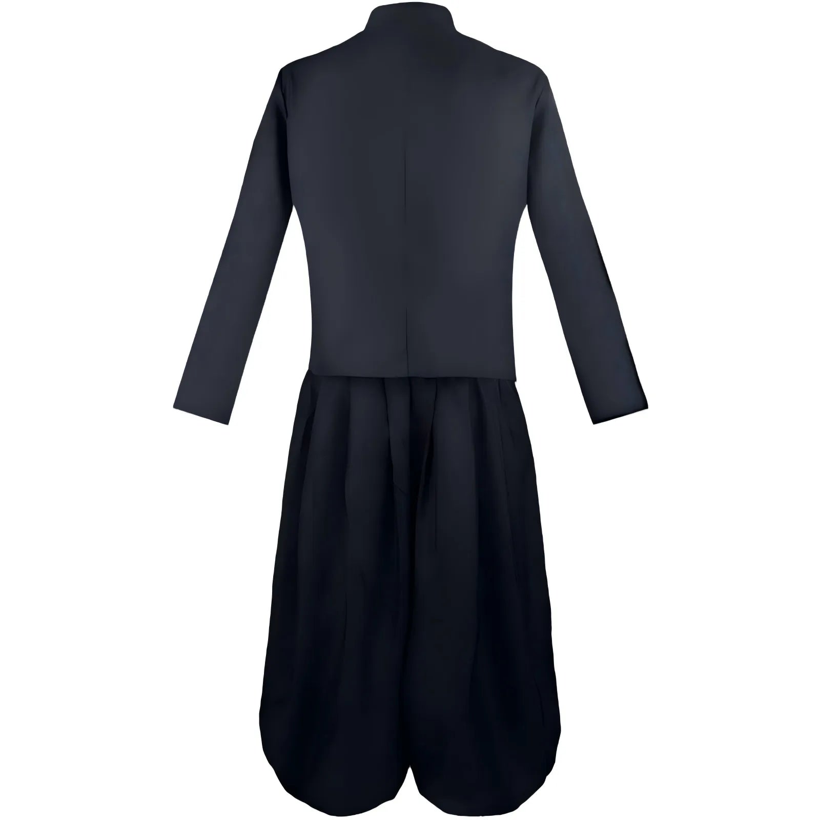 back view of geto suguru cosplay uniform