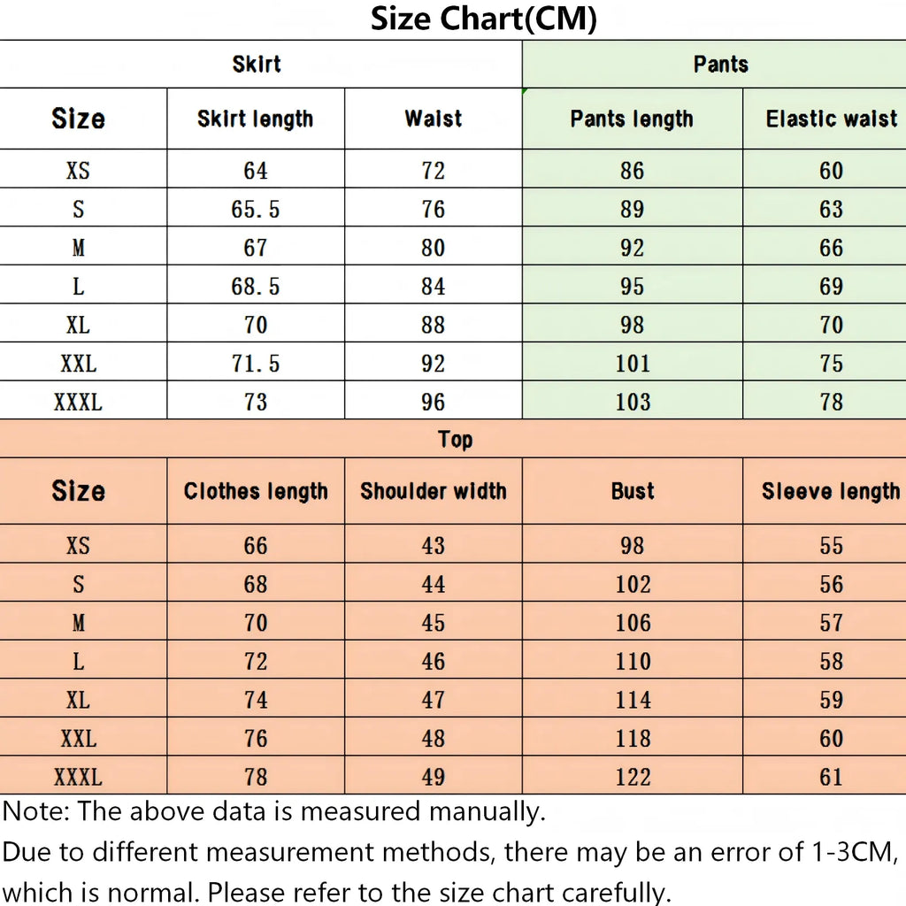 size measurement chart for geto suguru jjk costume