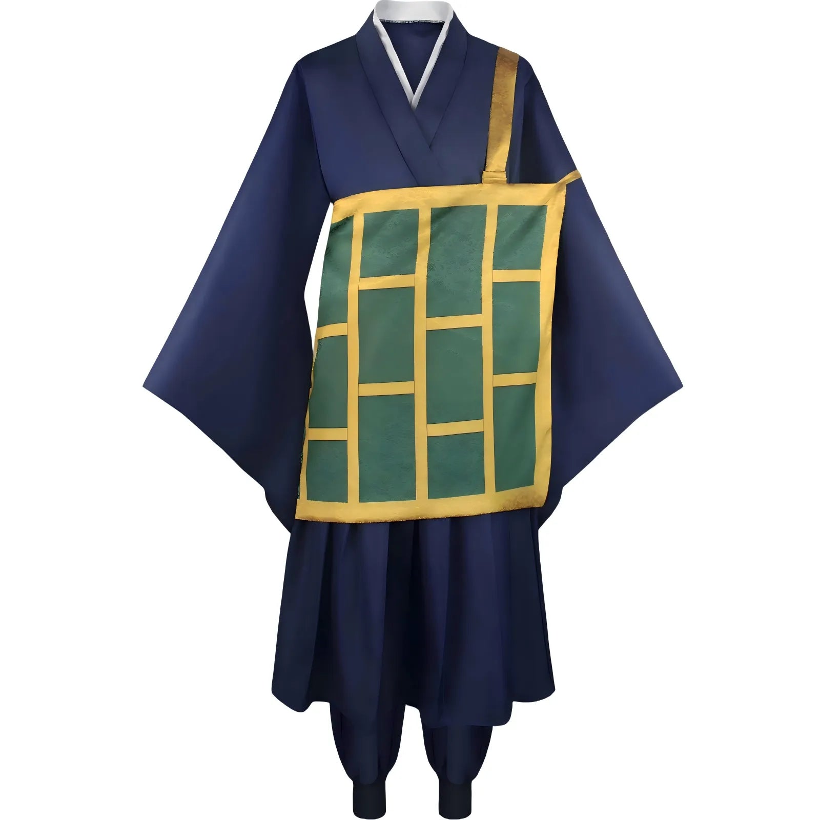 front view geto suguru costume without model