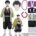 gyomei himejima cosplay outfit matching wig and full accessories display