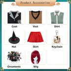 himiko yumeno cosplay full accessories set display