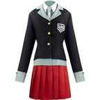 front view himiko yumeno cosplay jacket and red skirt