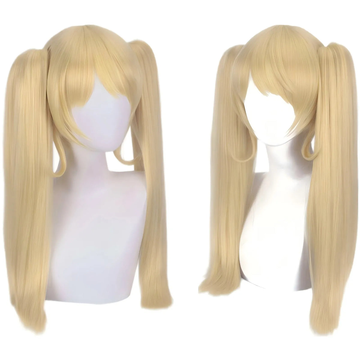 blonde twin tail wig for hiyoko saionji cosplay