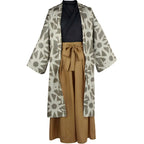 front flat‑lay view of hotaru haganetsuka complete cosplay costume