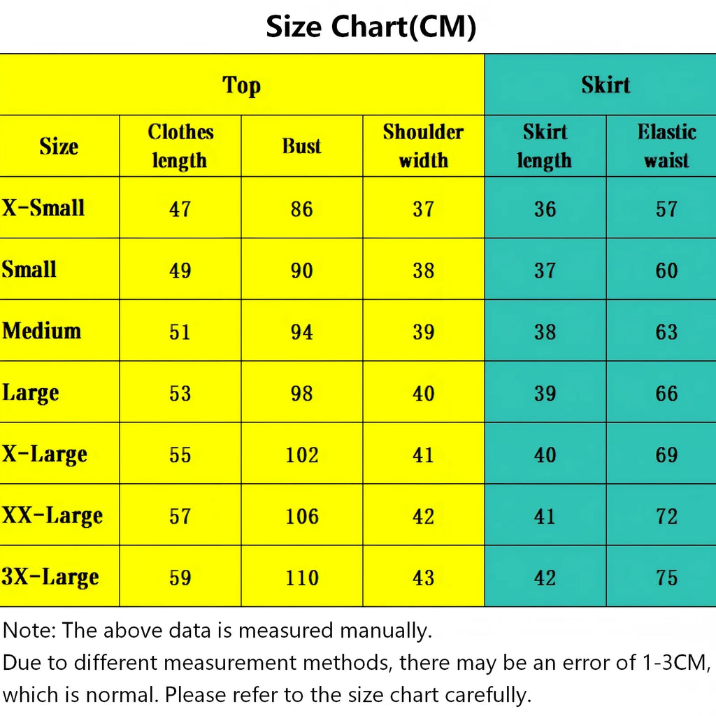 ibuki mioda cos suit size chart in cm