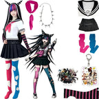 ibuki mioda cosplay outfit with wig and accessories