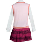 kaede akamatsu cos costume back view