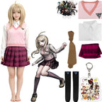 kaede akamatsu cosplay outfit with wig and accessories
