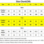kaede akamatsu cos costume size chart in cm