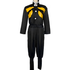 kaigaku black inner shirt and loose cosplay trousers
