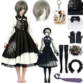 kirumi tojo cosplay maid dress set including wig and accessories