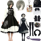 kirumi tojo cosplay maid dress set including wig and accessories