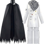 kokichi oma cos black cape and white costume set
