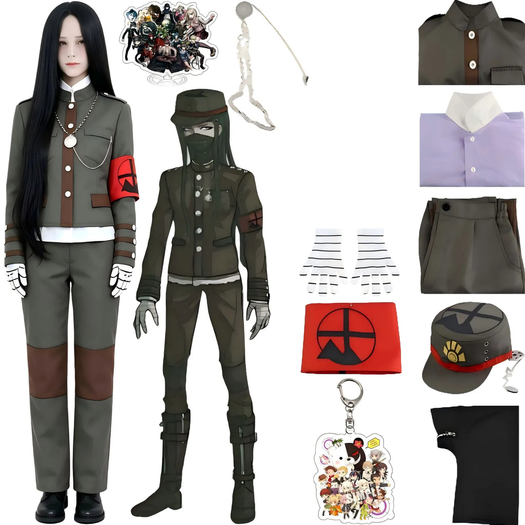korekiyo shinguji cosplay outfit with hat and armband