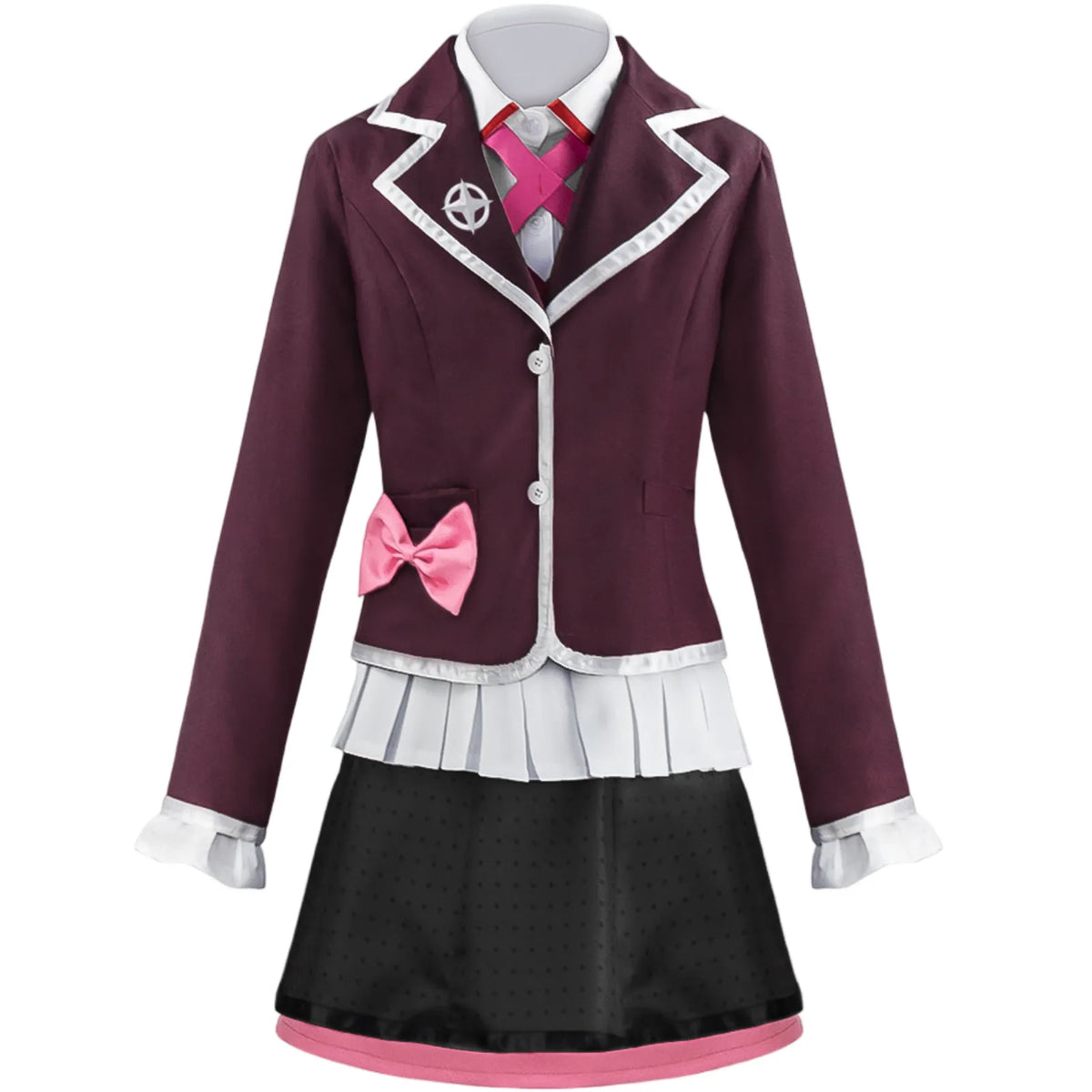 kotoko utsugi cosplay jacket and skirt front detail