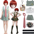 mahiru koizumi cosplay costume set including wig and props