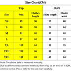 mikan tsumiki cos costume size chart in cm