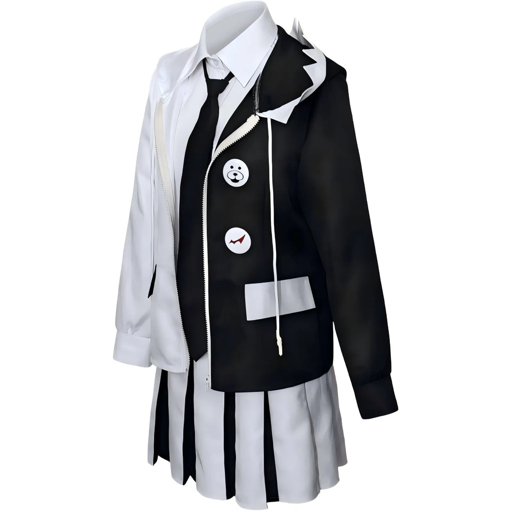 monokuma cos costume angled shot
