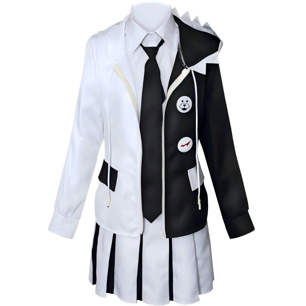monokuma cosplay uniform front display