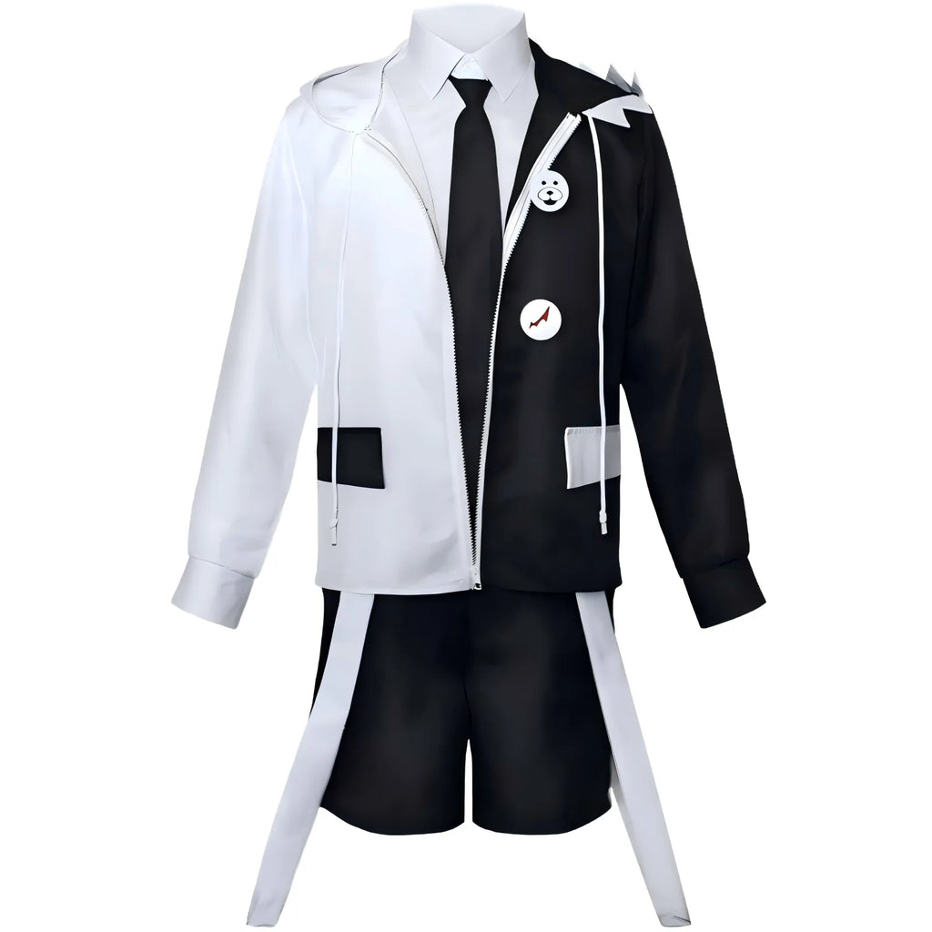 monokuma cosplay uniform front display