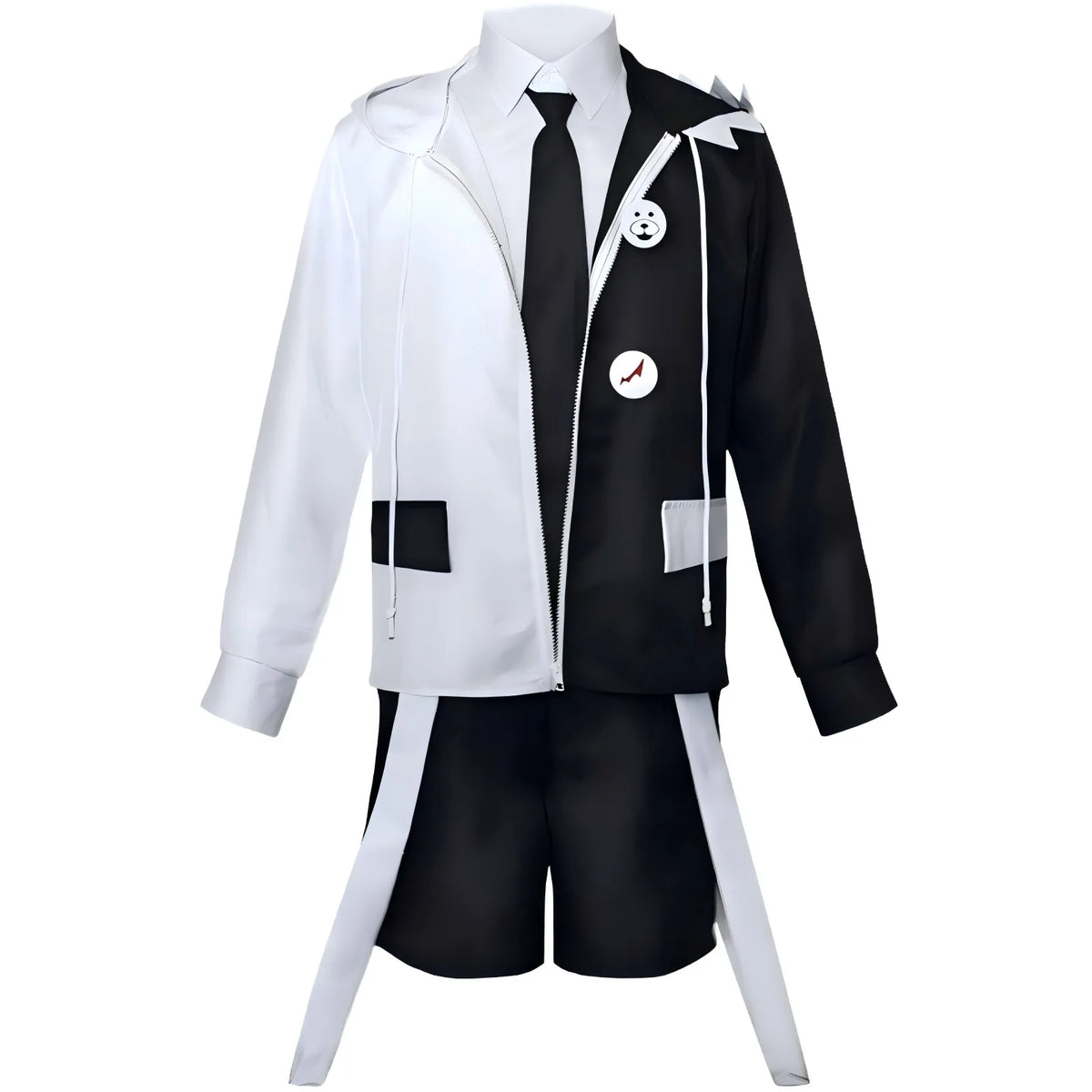 monokuma cosplay uniform front display