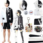 monokuma cos set costume and wig display