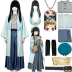 muichirou tokitou cosplay costume complete set with gradient wig and full accessories