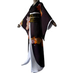 muzan kibutsuji cosplay outfit kimono side view
