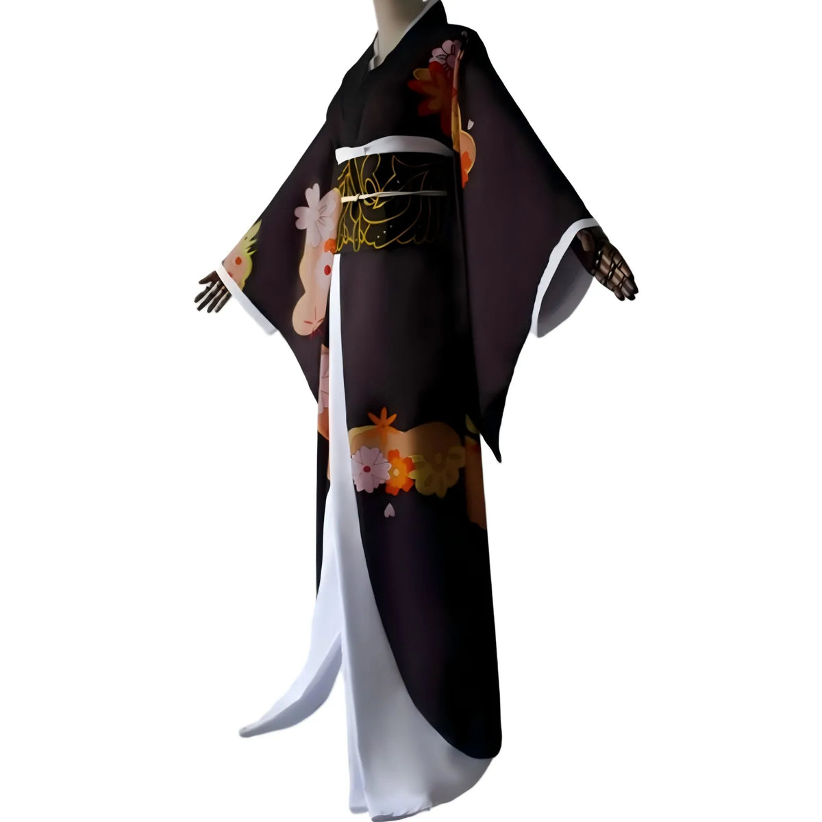 muzan kibutsuji cosplay outfit kimono side view