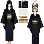 nakime demon slayer cosplay full set with accessories
