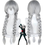 peko pekoyama long grey braid cos wig