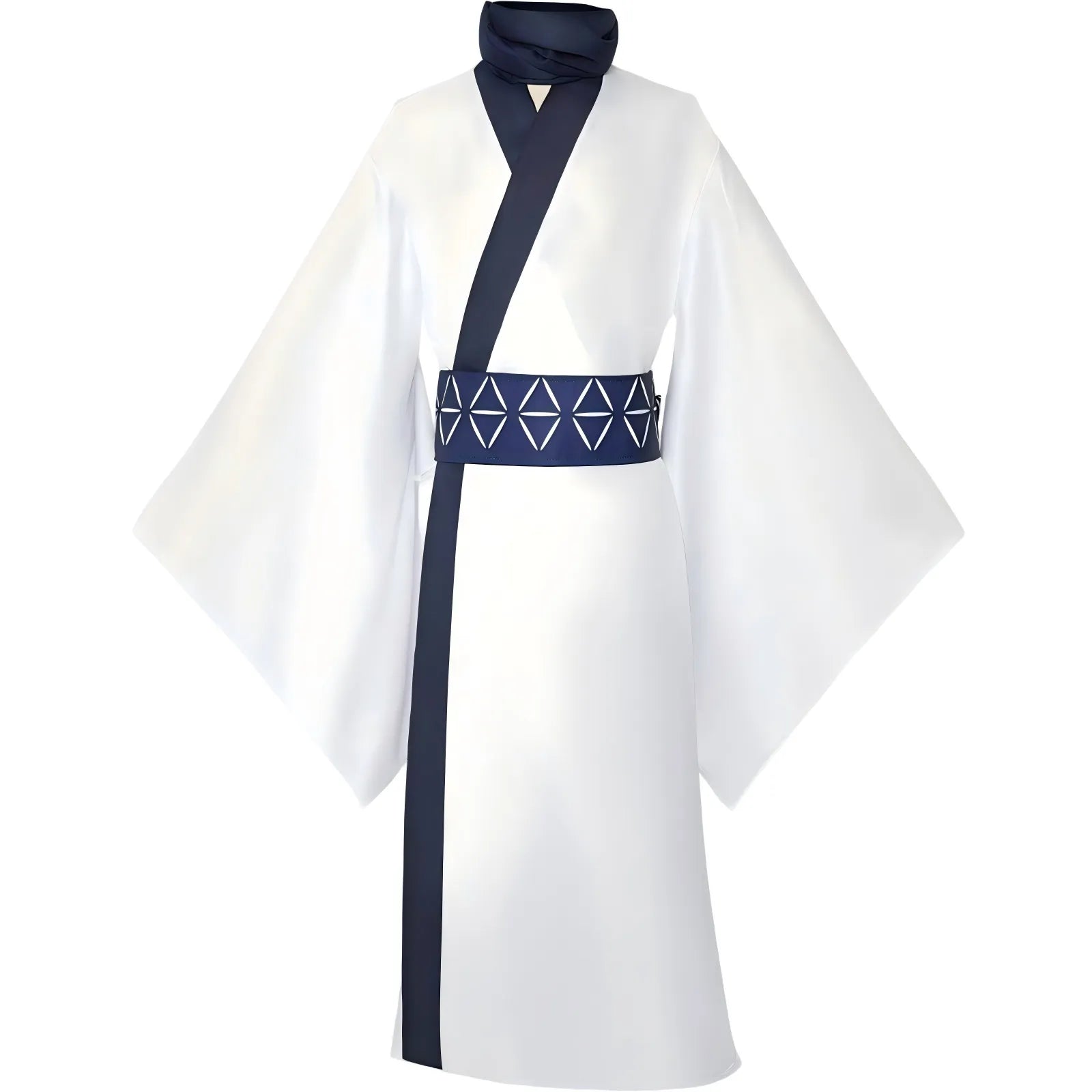 standalone ryomen sukuna white navy kimono cosplay suit