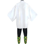 back view of sabito demon slayer cosplay suit