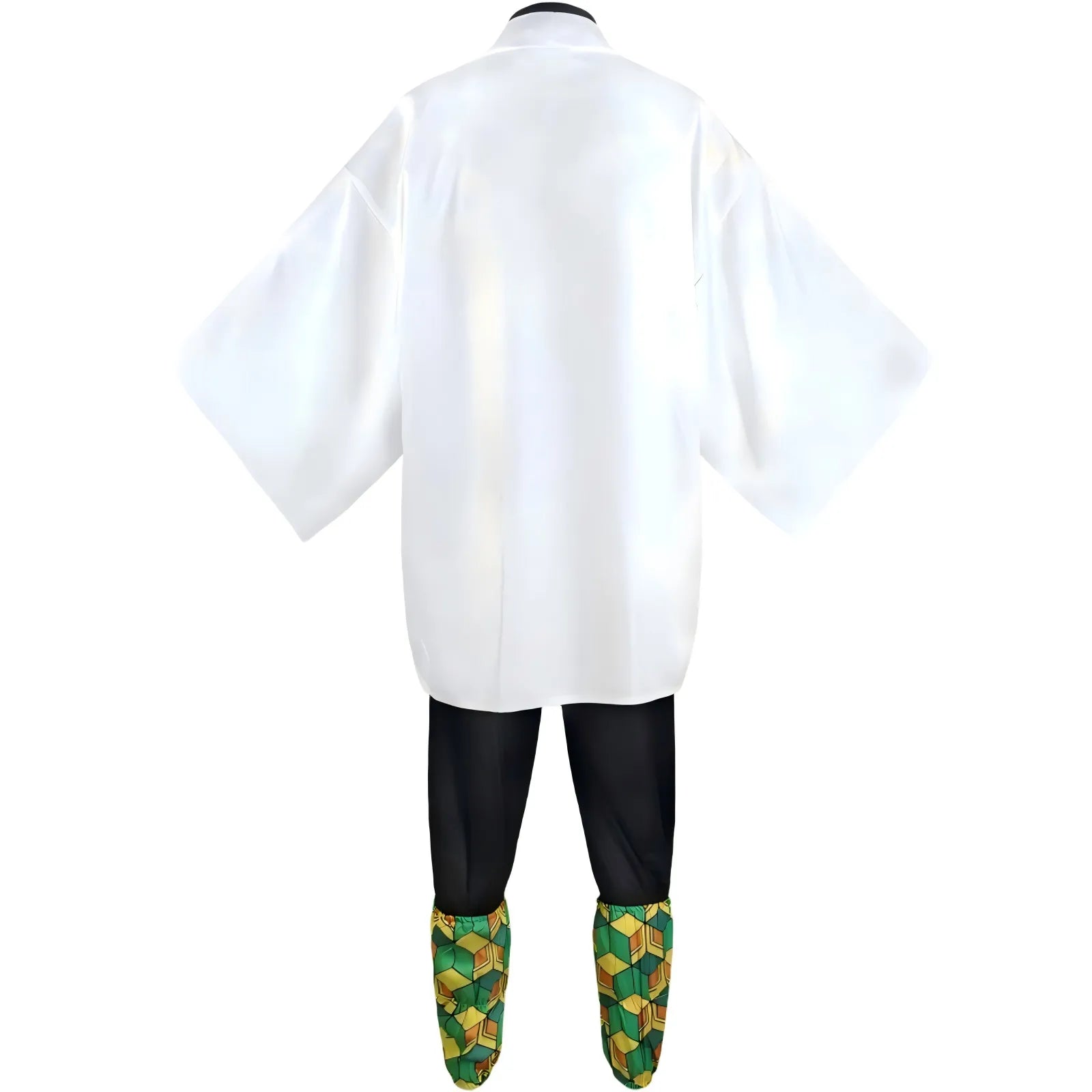 back view of sabito demon slayer cosplay suit