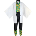 complete sabito demon slayer cosplay set front view