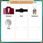 demon slayer sanemi cosplay accessories layout chart